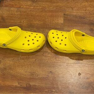 CROCS Bright Yellow Men's Loafers